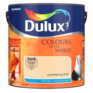 DULUX ŚWIATA FARBA LATEKSOWA ŚCIENNA Promienny Świt 5L