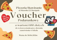Voucher do Pizzerii STAWIRANTE – smak słonecznej Italii dla WOŚP!