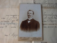 Olsztyn / Allenstein O/Pr. - stare zdjęcie kartonikowe / foto. H. Kroll