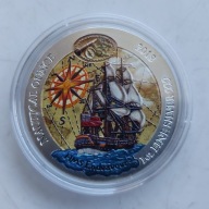 1 uncja 2018 r Rwanda Colorized HMS Srebro