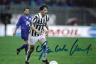 Autograf Giancarlo Marocchi, Włochy brąz Mistrzostwa Świata 1990, Juventus