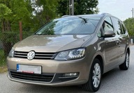 Volkswagen Sharan Salon PL FV23 ASO DSG HighLine Aktywny tempomat Czujniki
