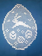 Serwetka wielkanocna wym. ok. 34x25 cm