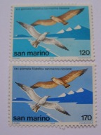 San Marino - WF Riccione 1978 - ptaki - Mi. 1158-59 **
