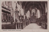 Kartuzy. Wnętrze kościoła klasztornego.