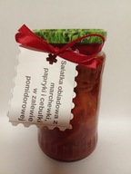 Sałatka obiadowa łagodna - domowa mix warzyw w zalewie pomidorowej 370 ml