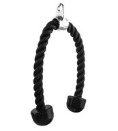 Sznur do Wyciągu Uchwyt Lina 70cm Atlasu Górnego Dolnego Ćwiczeń na Triceps