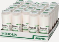 WKŁAD DO ZNICZY OLEJOWY 3,5 DNIA ZGRZEWKA CAŁOROCZNE BISPOL 14,5 CM 24 SZT.