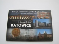 2 zł. miasta Polski Katowice blister