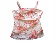 *DAVID EMANUEL* BLUZKA KWIATY XXL NOWA 48