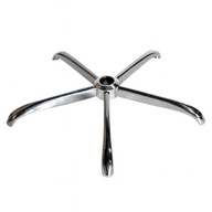 PODSTAWA DO KRZESŁA OBROTOWEGO| Metalowa 70cm srebrna chromowana