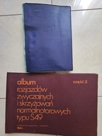 Album Rozjazdów Zwyczajnych Skrzyżowań typu S49 cz2 + Katalog Defektów Szyn