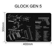 Mata podkładka do czyszczenia broni GLOCK GEN 5 generacja 5