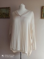 WŁOSKA KOSZULA z jedwabiem ,podpinanym rękawem 38