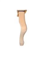 24 CM NOGA NÓŻKA NOGI DREWNIANA BUK LUDWIK WYS 24 CM + BLACHA MONTAŻOWA