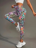 Leginsy Color Pantera Rozmiar S