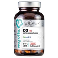 MyVita Silver Witamina D3 Max 120 kapsułek 4000 iu
