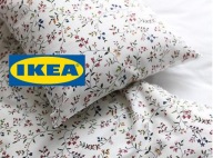 NOWY komplet pościeli Ikea Alvine Blom 150x200cm 100% bawełna BOHO kwiaty