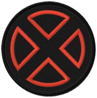 Termo Naszywka X-Men X Men Logo Wolverine Marvel Haftowan Naprasowanka