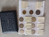 Żetony Ludwik,napoleon srebro zestaw