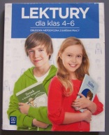 Lektury dla klas 4-6 Obudowa metodyczna z kartami pracy sprawdziany testy