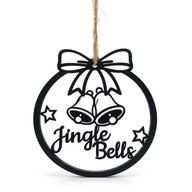 BOMBKA ŚWIĄTECZNA - Jingle Bells Dzwonki Ozdoba na prezent Na choinkę 10cm