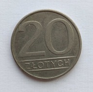 Moneta 20zł 1986