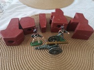 Zestaw form do odlewania żołnierzyków i armaty