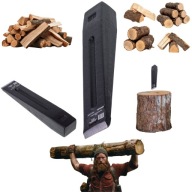 KLIN DO ROZŁUPYWANIA DREWNA DRZEWA 2,3KG KUTA STAL HARTOWANA ROZŁUPUJĄCY