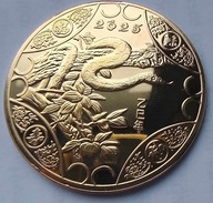 Moneta kolekcjonerska Chiński Lunar III Rok Węża Snake 1 uncja złota 2025