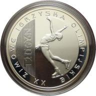 10 zł 2006 Zimowe Igrzyska Olimpijskie Turyn łyżwiarka stan L / mennicza