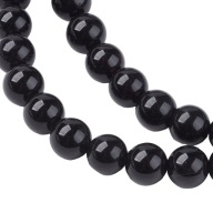 H5- ONYKS CZARNY - klasa AA - kula - 6mm - 20 sztuk