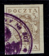 WYDANIE MARKOWE Fi 85 A kas PROWIZORYCZNY AMBULANS POCZTOWY