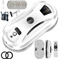 Inteligentny Robot do Mycia Okien 5600Pa + Pilot + 10 Mopów Zestaw XXL