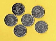Szwecja 5 KORON 2002 r.