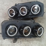 Lampy przednie reflektory Alfa Romeo 159 ringi z motywem kierunkowskazu