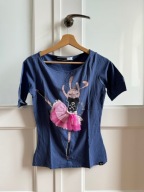 SPORTMAX CODE koszulka bluzka z baletnicą