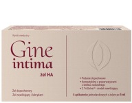 GineIntima lubrykant, żel HA, 8 aplikatorów