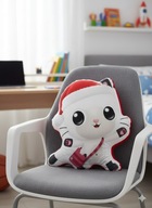 Poduszka kształtka domek Gabi świąteczny 40cm Panduś