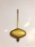 Stare Wahadło do Zegara Kominkowego dł. 12,5 cm śred. 5 cm