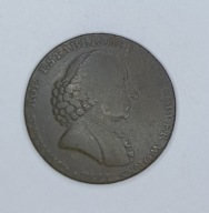 WIELKA BRYTANIA - 1/2 PENSA 1790 - MACCLESFIELD - token
