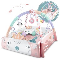 DUŻA MATA EDUKACYJNA 3w1 INTERAKTYWNA NUKIDO Z PODUSZKĄ GRATIS