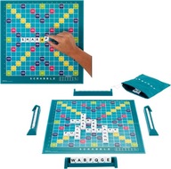 SCRABBLE ORIGINAL 2 W 1 KLASYCZNA POLSKA GRA PLANSZOWA SŁOWNA RODZINNA