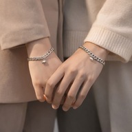 Bransoletki Przyjaźni Miłości MAGNES Serce Prezent 2szt Zestaw