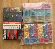 Mega ZESTAW TULEJEK IZOLOWANYCH SZYBKOZLACZEK 2100 szt. z zaciskarką