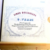 VERDI Simon Boccanegra / Placido Domingo / Gavazezeni RCA 3 lp