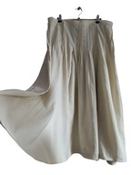 COS spódnica lniana z plisami 42/44