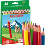 Kredki ołówkowe Alpino Classic 36 sztuk