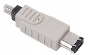 Adapter przejściówka z wtyku FireWire 6 p na wtyk FireWire 4 p 4-3-5
