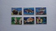 Grecja 1981, Ryby, motyle, owady, fauna , Mi. 1456-1461